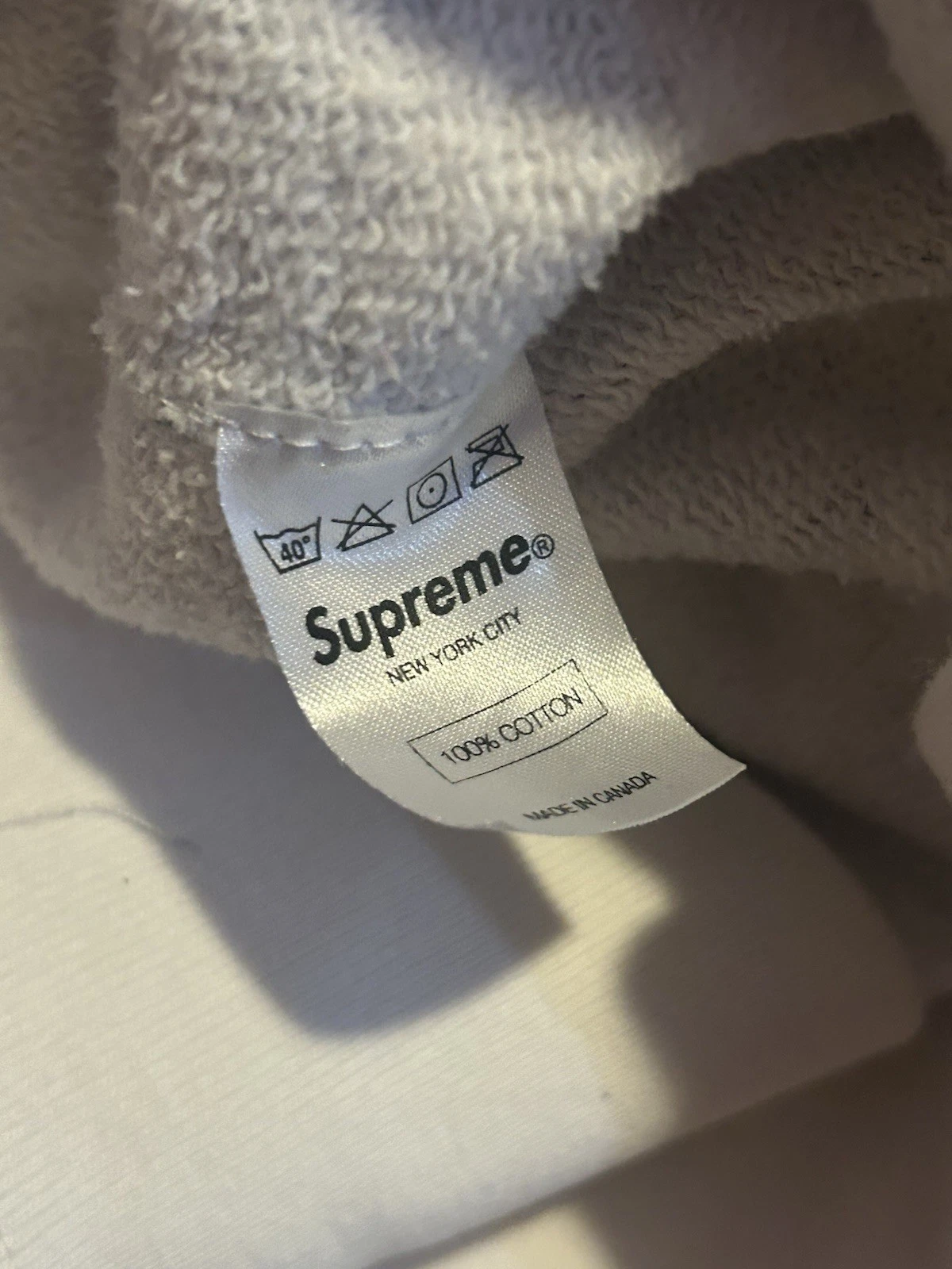 Supreme Felpa con Cappuccio Floreale S S 2012 Pullover Taglia Large