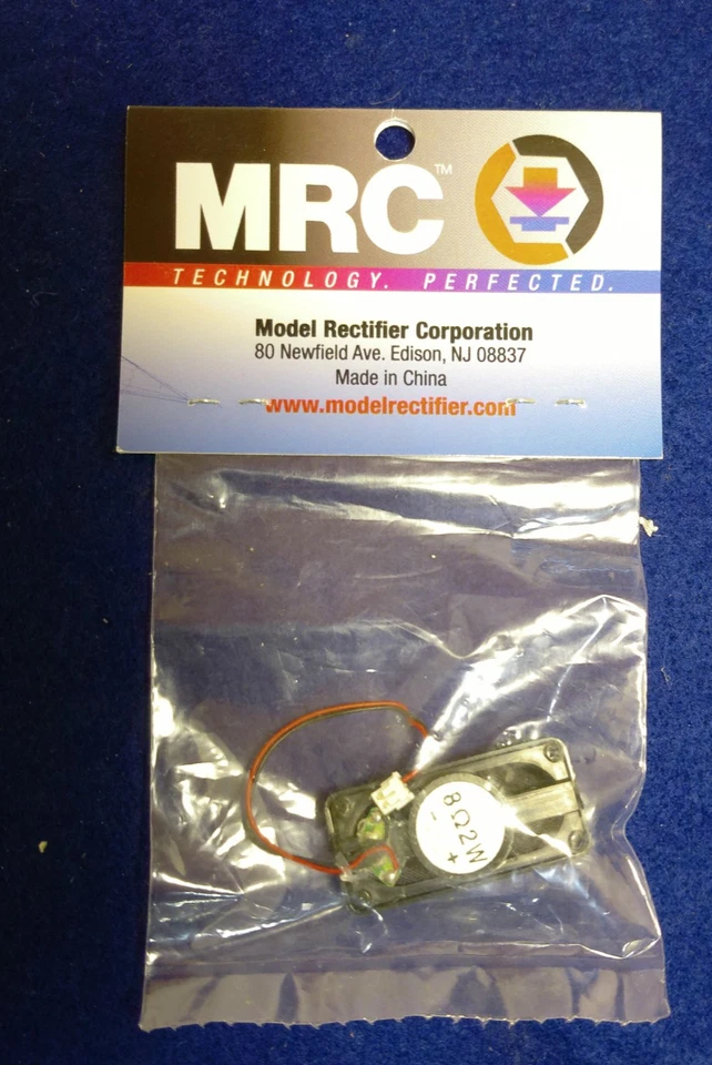 MRC RECTANGLE SPEAKER #1513  16 x 35 mm with baffle and harness - Image 2 of 2