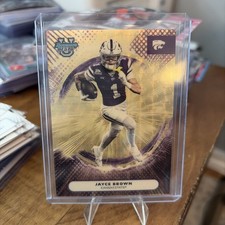 2025 Bowman University Jayce Brown #17 GOLD SUPERFRACTOR 1/1 🚀💥 Kansas State 