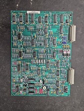 vintage printed circuit board, likely a control logic board