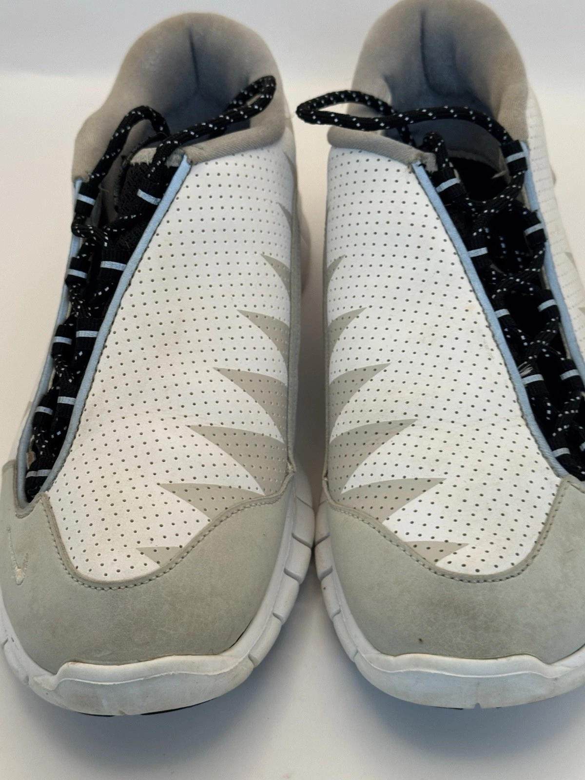 DS NIKE AIR FOOTSCAPE FREE TRIANGLE LIGHT BONE taglia 7 flyknit Dunk Foamposite