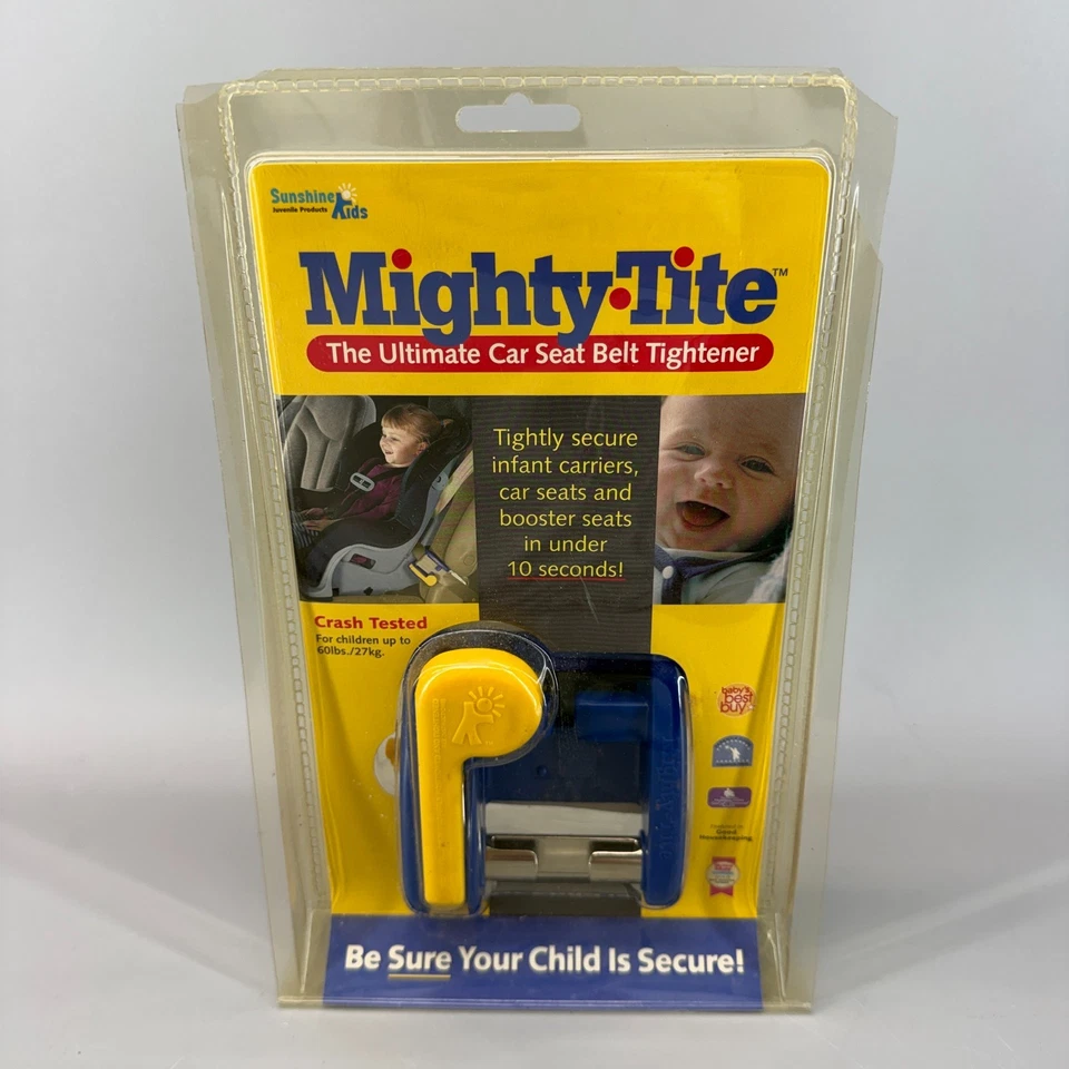 MIGHTY TITE Ultimate Tensor de Cinturón de Seguridad Auto Coche Niño Bebé Sol Niños Nuevo Foto 2 de 4