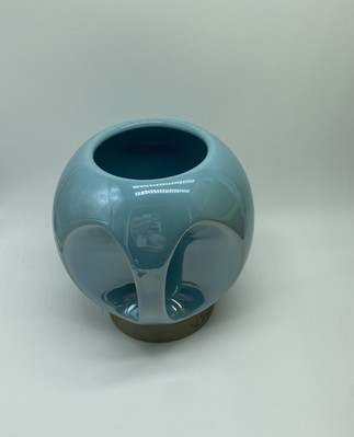 Disney Star Wars Galaxy Edge Wookie Life Day Blue Orb Coffee Mug New