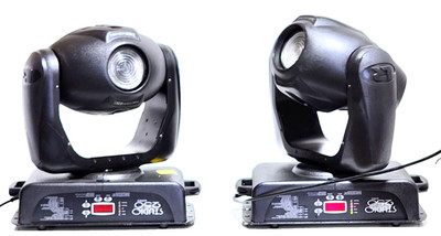 Set of 2 High End Systems Studio Color 250 Club Stage DJ DMX Zoom .
