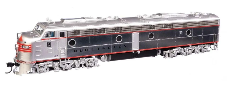 Walthers Proto HO Scale ~ EMD E9 A-A ~ Chicago Burlington & Quincy CB&Q ~ DC - Image 2 of 4