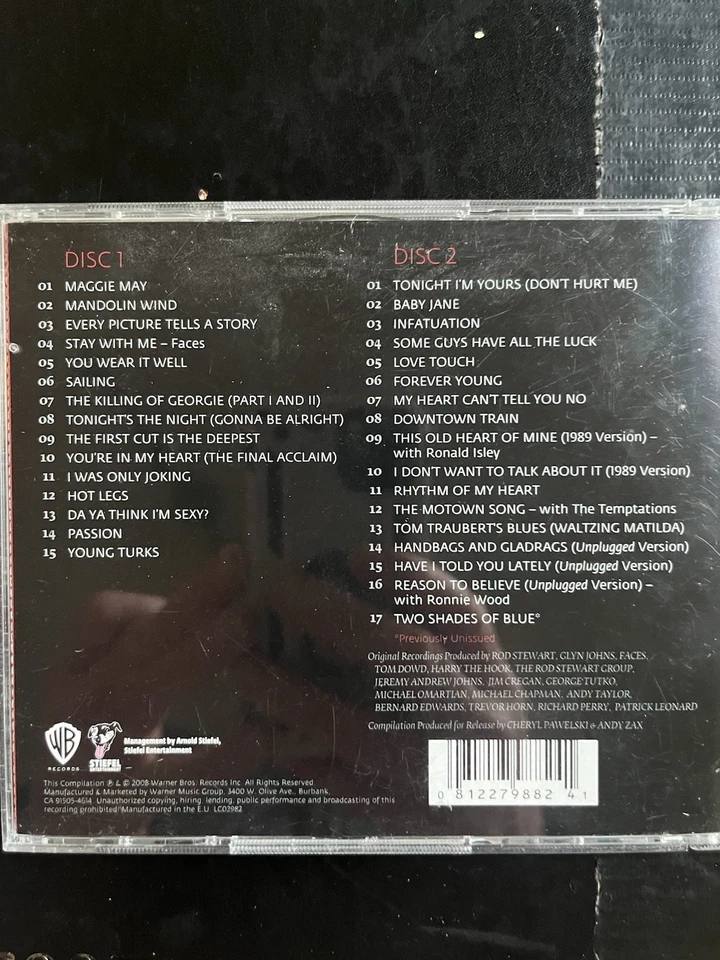 Rod Stewart SOME GUYS.. Used 32 Track Greatest Hits Cd Pop Rock 70s 80s 90s 00s - Image 2 of 4