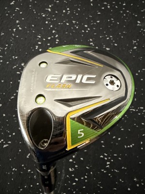 Callaway Epic Flash 5 Fairway Wood 18 Evenflow 65g Graphite Regular Flex LH 7043