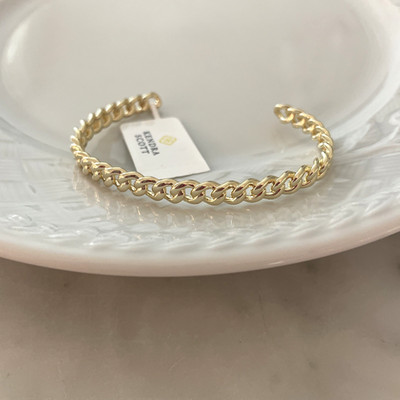 Kendra Scott Women's Grier Cuff Bracelet in Gold Jewelry Bracelet Gold New