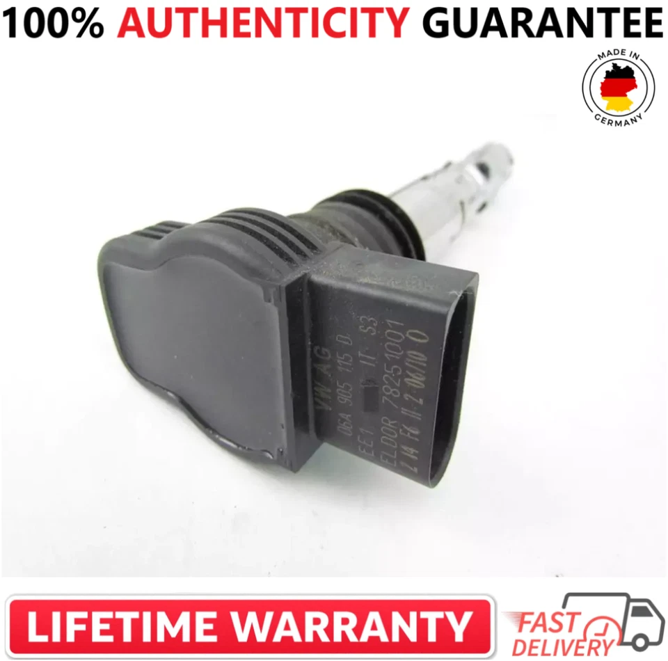 1 ПОДЛИННАЯ КАТУШКА ЗАЖИГАНИЯ 06A905115D VW для 1999–2007 Volkswagen Audi 1,8 л 2,7 л - Изображение 2 из 4