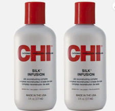 CHI Infra Silk Infusion Leave-In Reconstructing Treatment 6 oz Pack of 2