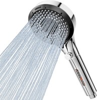 Duschkopf Mit Filter, Duschkopf Wassersparend 6 Strahlarten, Handbrause Dusche M