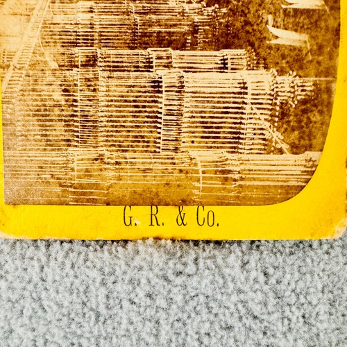 Tarjeta de vista estéreo de cámara de banquetes de la Torre de Londres Londres y barrio #527 - Imagen 4 de 6