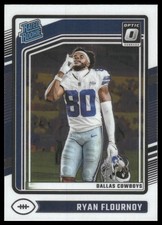 Ryan Flournoy Rookie RC 2024 Donruss Optic #288 Dallas Cowboys