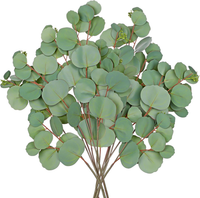 Eukalyptus Deko 6 STK KüNstlicher Zweig 77 Cm Kunstpflanzen Eukalyptus Zweige Ku