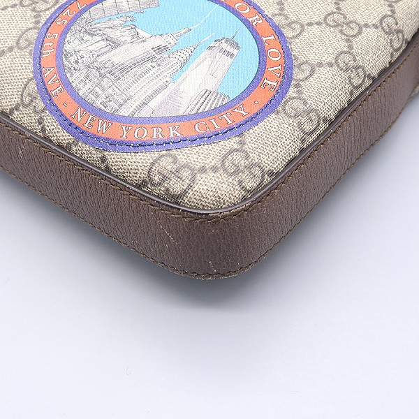 Gucci Supreme Canvas Crossbody Bag Unisex 29cm x 26cm x 3cm thumbnail 4