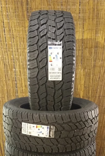 285 50 20 116H XL COOPER AT3 SPORT 2  ALL TERRAIN TYRES X2 FREE DELIVERY