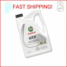 Castrol GTX 5W-20 Synthetic Blend Motor Oil, 5 Quarts 22.65 per gallon