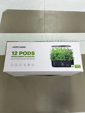 Ahopegarden Hydroponics Growing System kit: 12 Pod Indoor Herb Garden with Smart