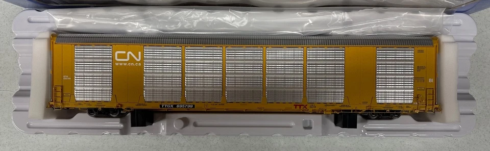O Scale 2 Rail Atlas #002496-1 Gunderson Multi-Max Autorack (1 Car) CN-GTX NEW - Image 2 of 4