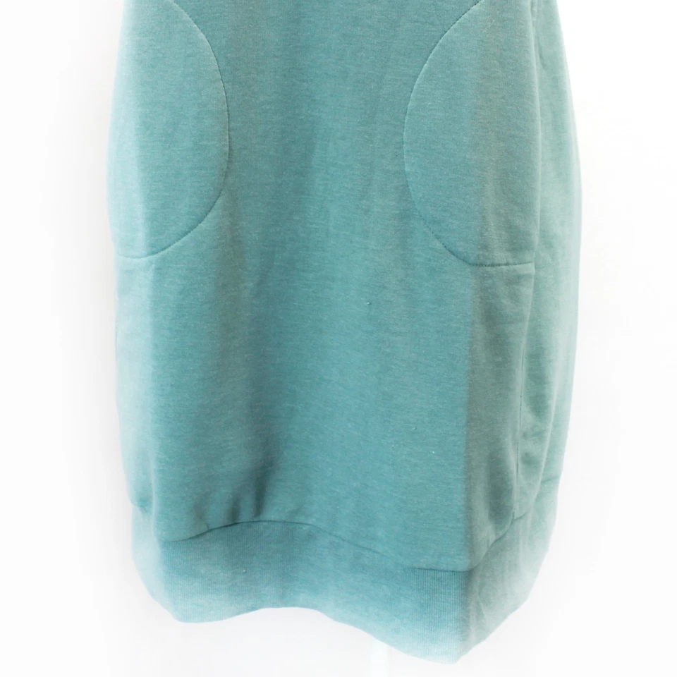 LIVI Plus by Lane Bryant Sage Green Sleeveless Fleece Pockets Dress 14/16 - Image 4 of 4