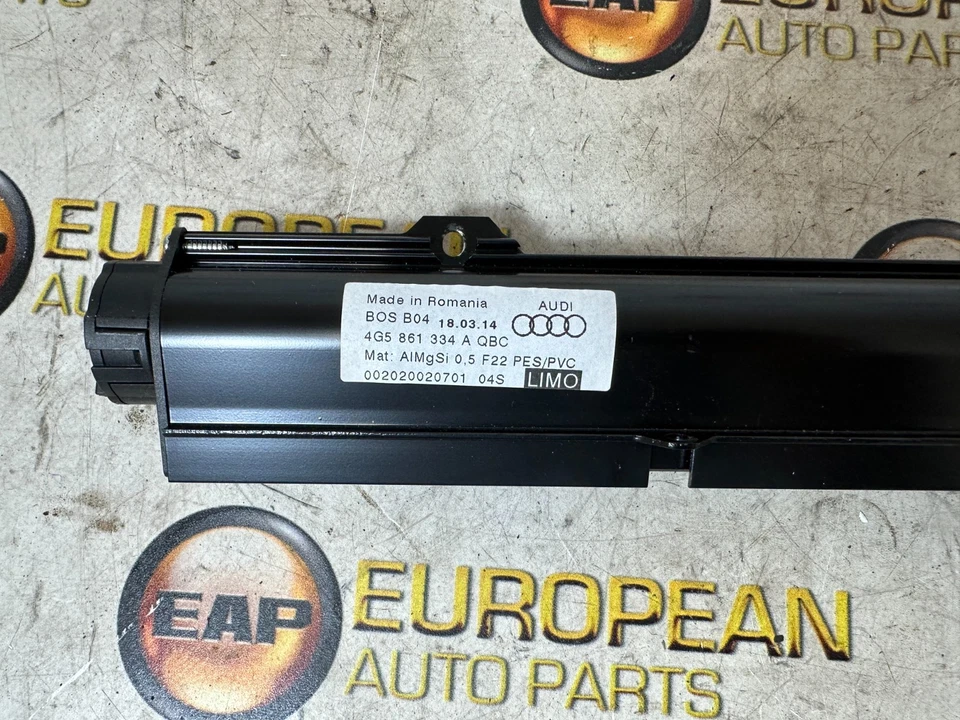 2013 - 2018 Audi A6 C7 S6 Rear Door Window Sun Shade - Passenger Side 4G5861334A — 第 3/3 张图片