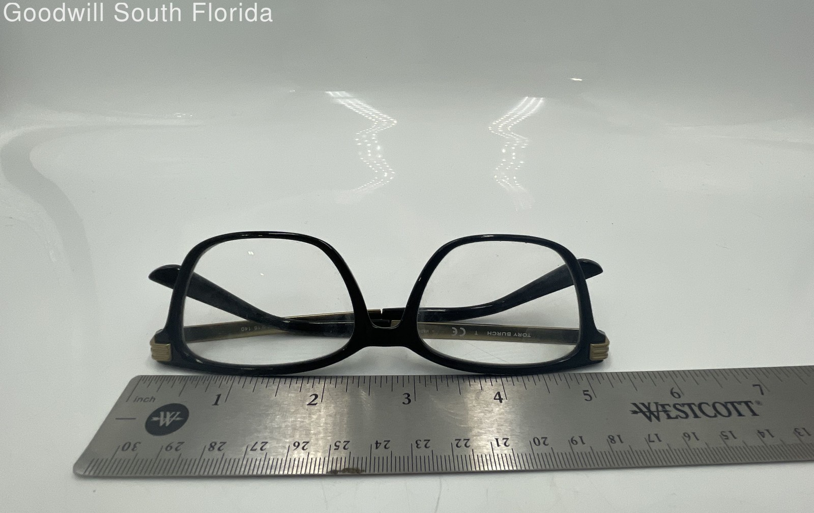 Authentic Tory Burch Women's Black/Gold Tone Glasses thumbnail 10