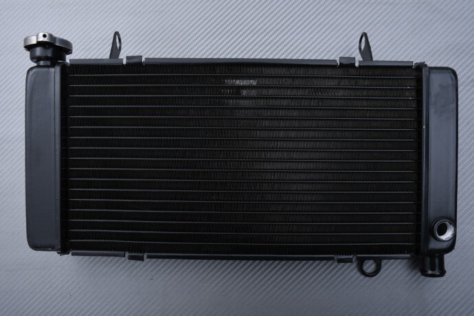Radiateur eau type origine pour moto Honda CBR 400 RR 1990 1991 en aluminium noir