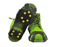 2X Crampons L De Glace Pour Chaussures Randonnée Neige Montagne 40-44 Sport