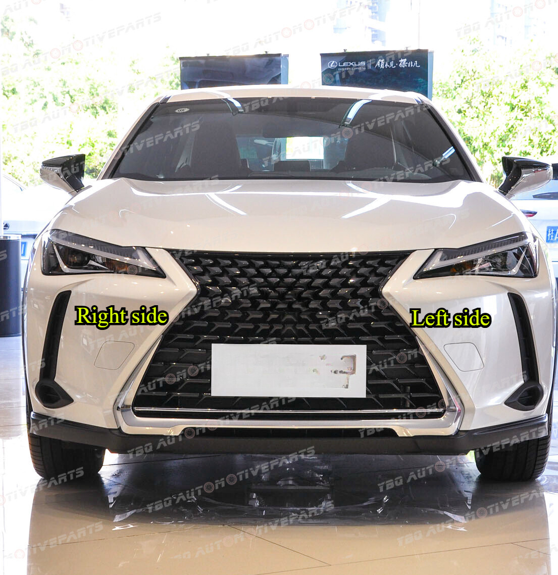 🔥 PAINTED Front Bumper Tow Hook Cover For Lexus UX300 UX200