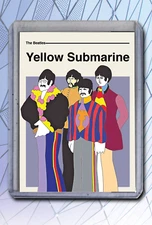 The Beatles - Yellow Submarine Artist Signed Music Art Card 3/10