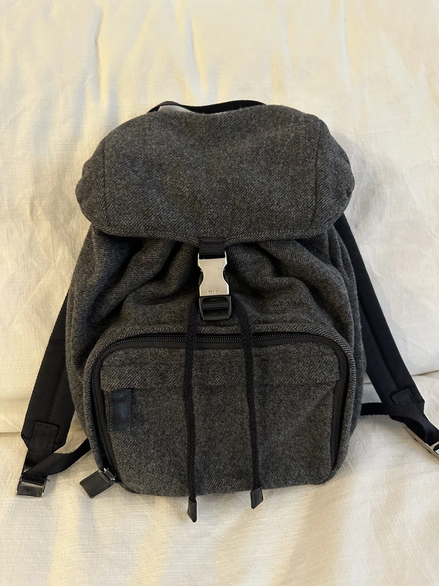 Prada one shop strap backpack