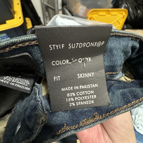 Steves Jeans Boys Size 8 Denim Pants Dark Wash Blue Comfort Stretch - Picture 6 of 7