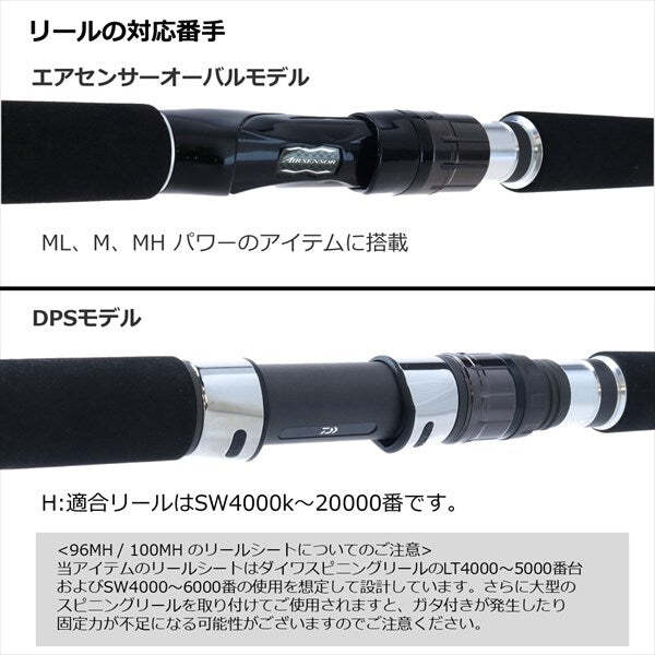 Daiwa ドラッカーX100M-3 Daiwa DRAGGER X 100M-3 Spinning Rod | eBay