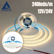 DC12V Low Voltage 16.4ft 240Leds/m High Brightness Bare LED Strip Light Ambient