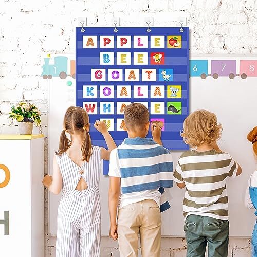 Standard Pocket Charts for Classroom for Teacher Lessons in a Classroom or fo... - Bild 6 von 7