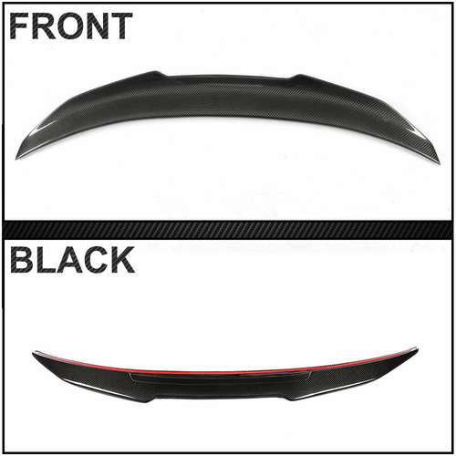 Alerón de carbono borde de demolición alerón trasero ala labio para BMW M4 F82 Coupé 2014-19 - Imagen 10 de 11