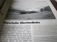 Neben - Schmalspurbahnen N 2 Bayerische Oberlandbahn 20S