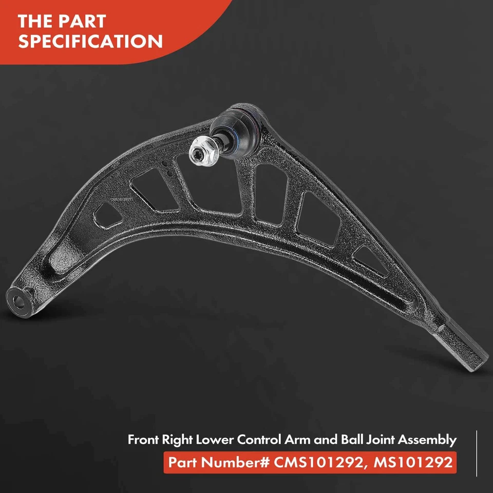 Braço de controle dianteiro direito com junta esférica para Mini Cooper Countryman Cooper Paceman - Imagem 4 de 4