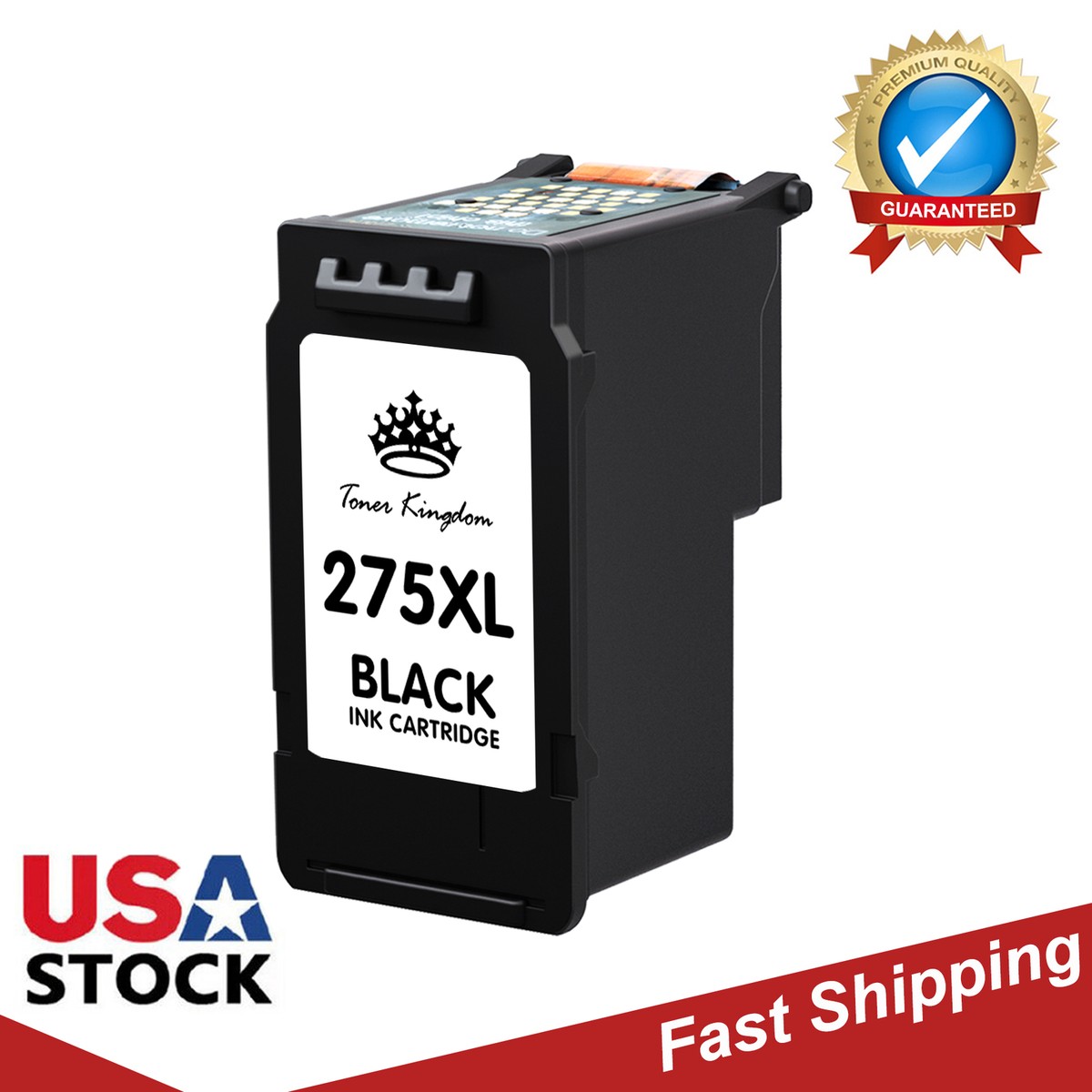 Toner Kingdom PG 275 XL Black Ink Cartridges for Canon PIXMA TS3520