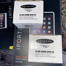 2 Episode Commercial Speaker Transformer EA-MR-COMM-SPKT-25, Multiple Taps NEW