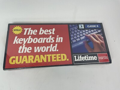 Computer Keyboard KeyTronic Lifetime LT Classic II New in Sealed Box NOS