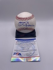 HUNTER STRICKLAND SIGNED AUTOGRAPH GAME USED BASEBALL PSA COA BREWERS MILWAUKEE