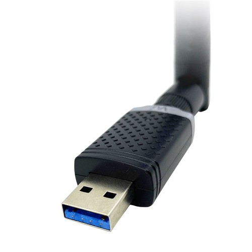 VU+ Dual-Band Wireless USB 3.0 WLAN Adapter 1300 Mbit/s inkl. 6dBi Antenne - Bild 3 von 6