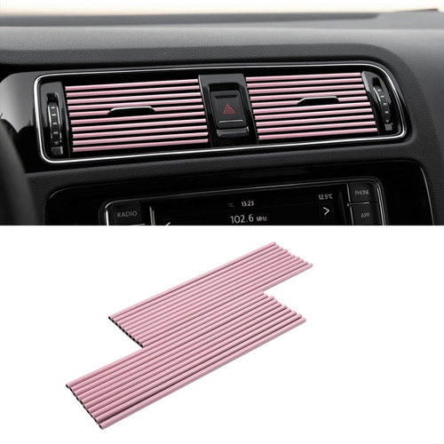 10-20 Car Air Conditioner Air Outlet Decoration Strip Cover Interior Accessories - Bild 30 von 58