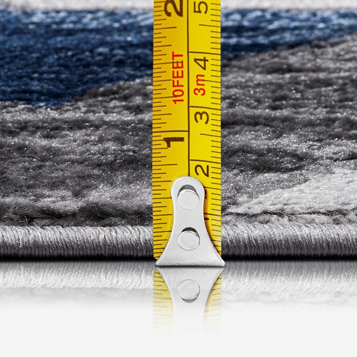 THICK MODERN SOFT SILVER GREY HEAVY LARGE AREA RUGS FOR LEAVING ROOM RUNNER MAT - 第 24/37 張圖片