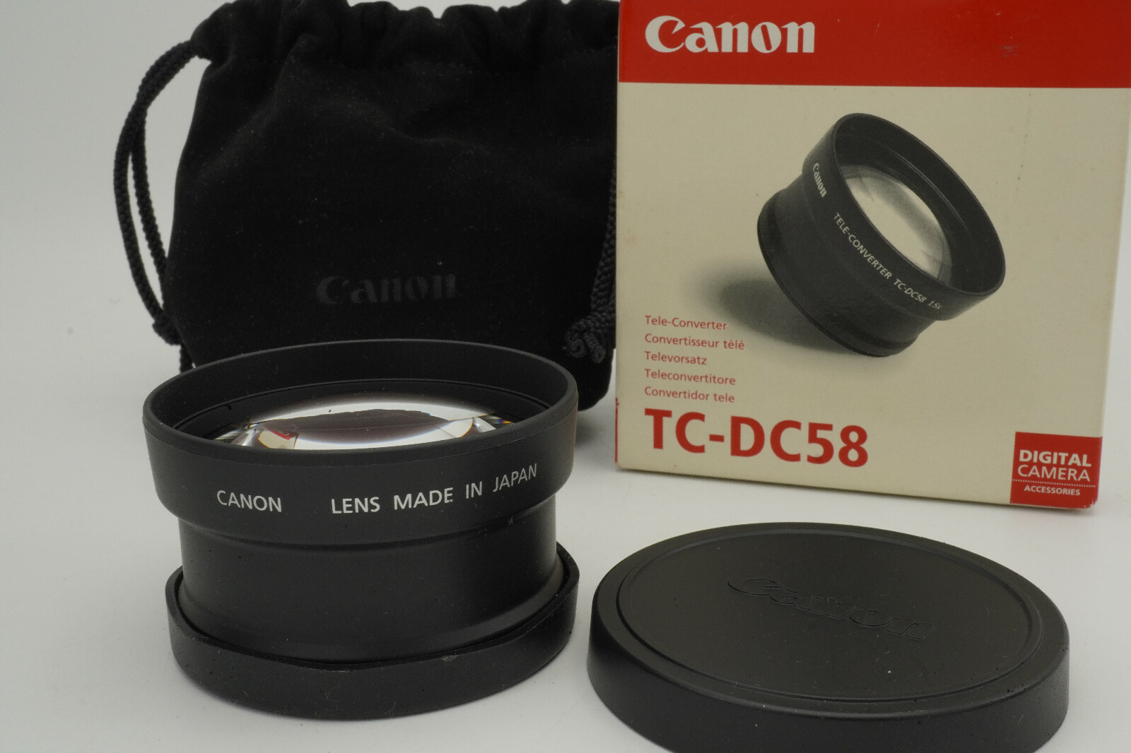 売買 Canon テレコンバーター TC-DC58D atravesdaarte.com.br