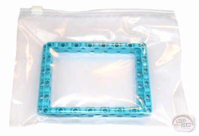 LEGO Technic - Large 'O' Beam Frame - 11x15 - Med Azure - New