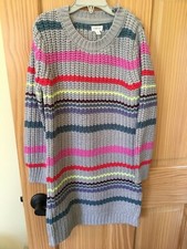 NWT Gymboree Girl Striped Sweater dress 7/8