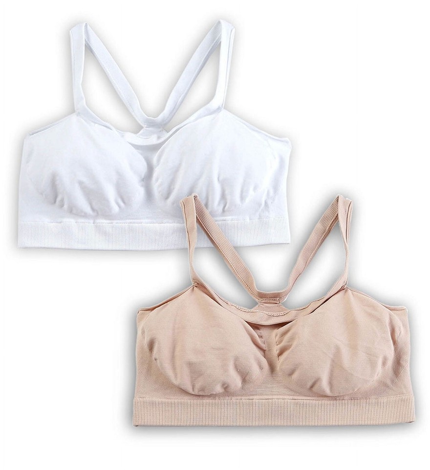 Brand new Hanes Women's 2 Pack Bandini Seamless Comfortflex Fit Tagless ...