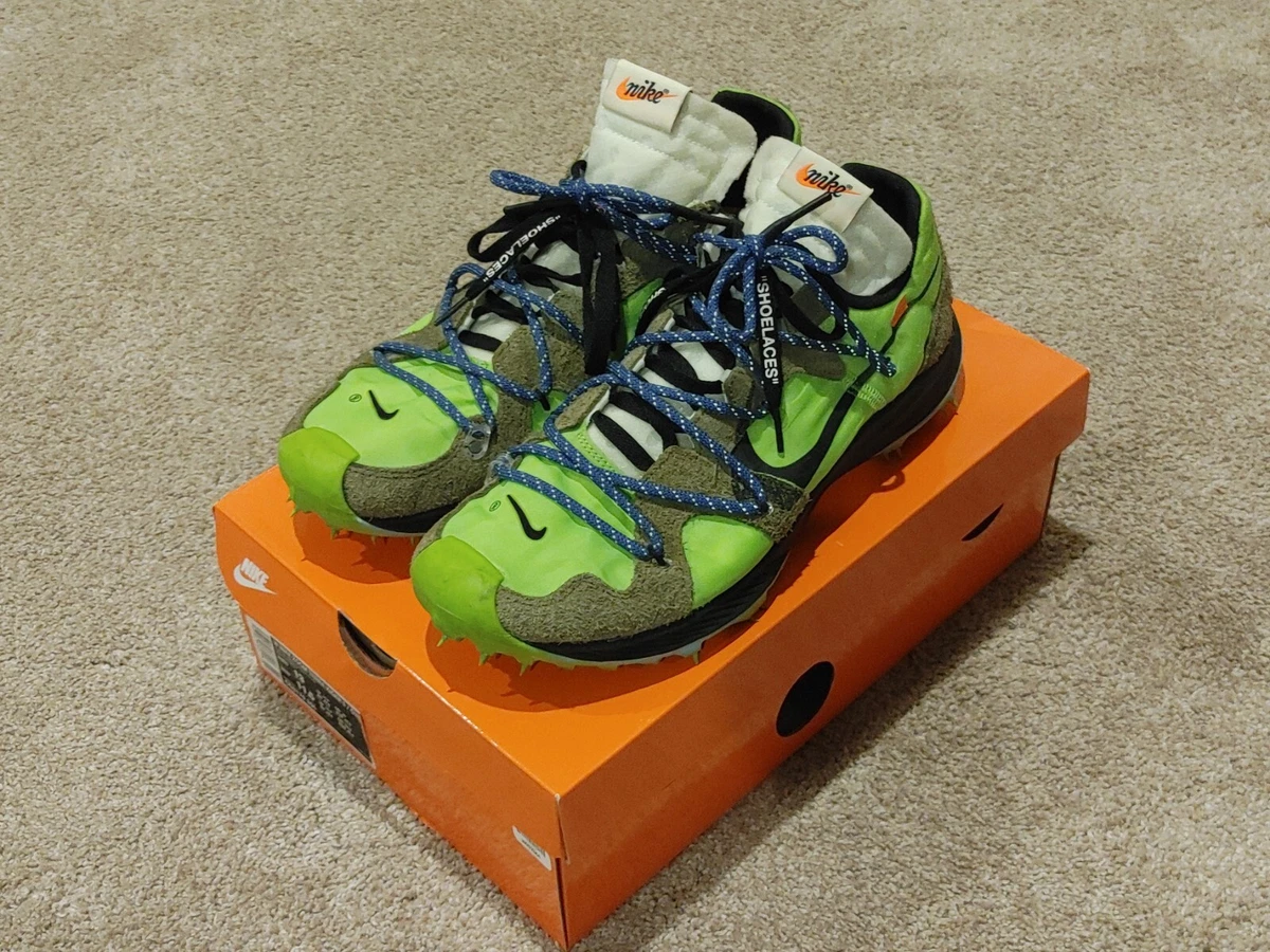 Analgésico el plastico residuo Nike Zoom Terra Kiger 5 OFF-WHITE Electric Green (W) - CD8179-300 | eBay